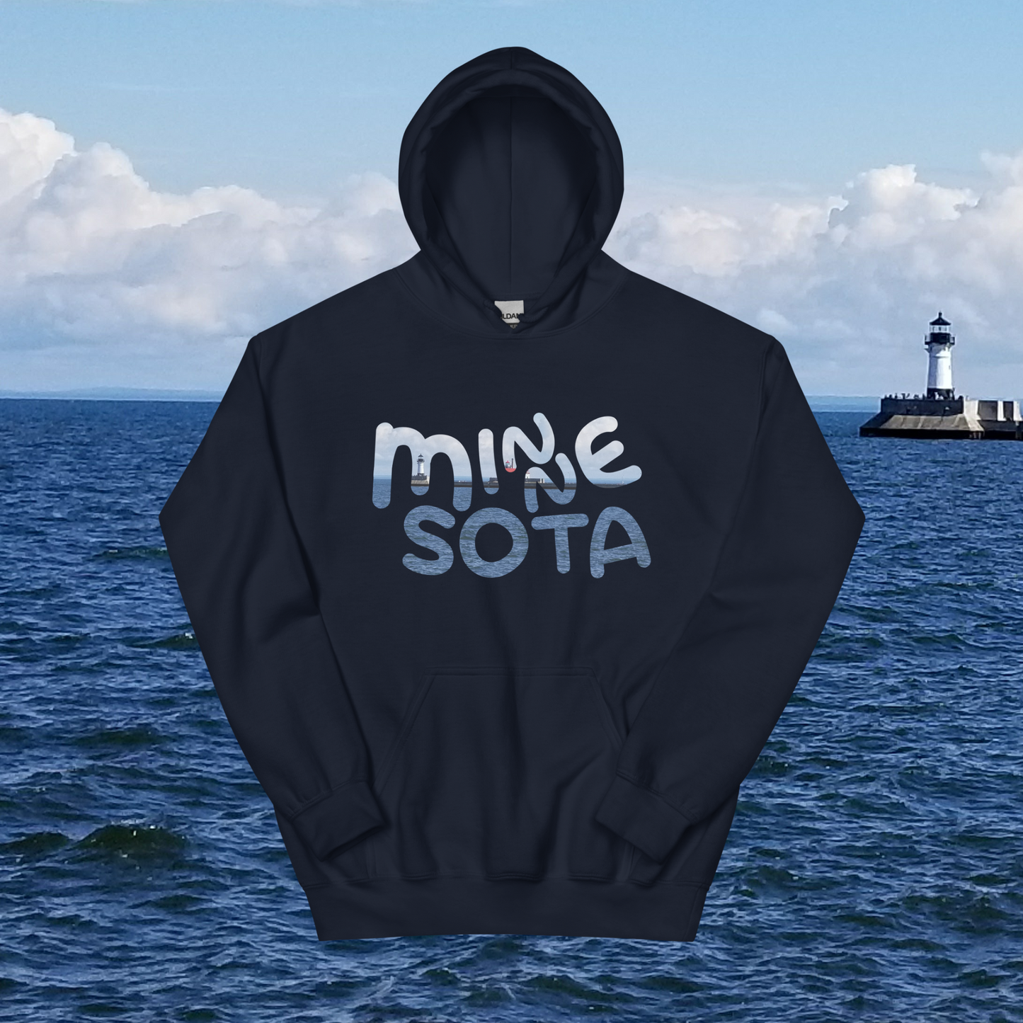 Minnesota Duluth Lighthouse Hoodie (Unisex)