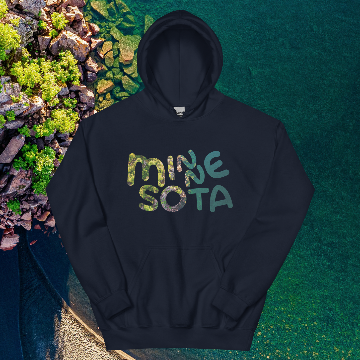 Minnesota Forest/Lake Hoodie (Unisex)